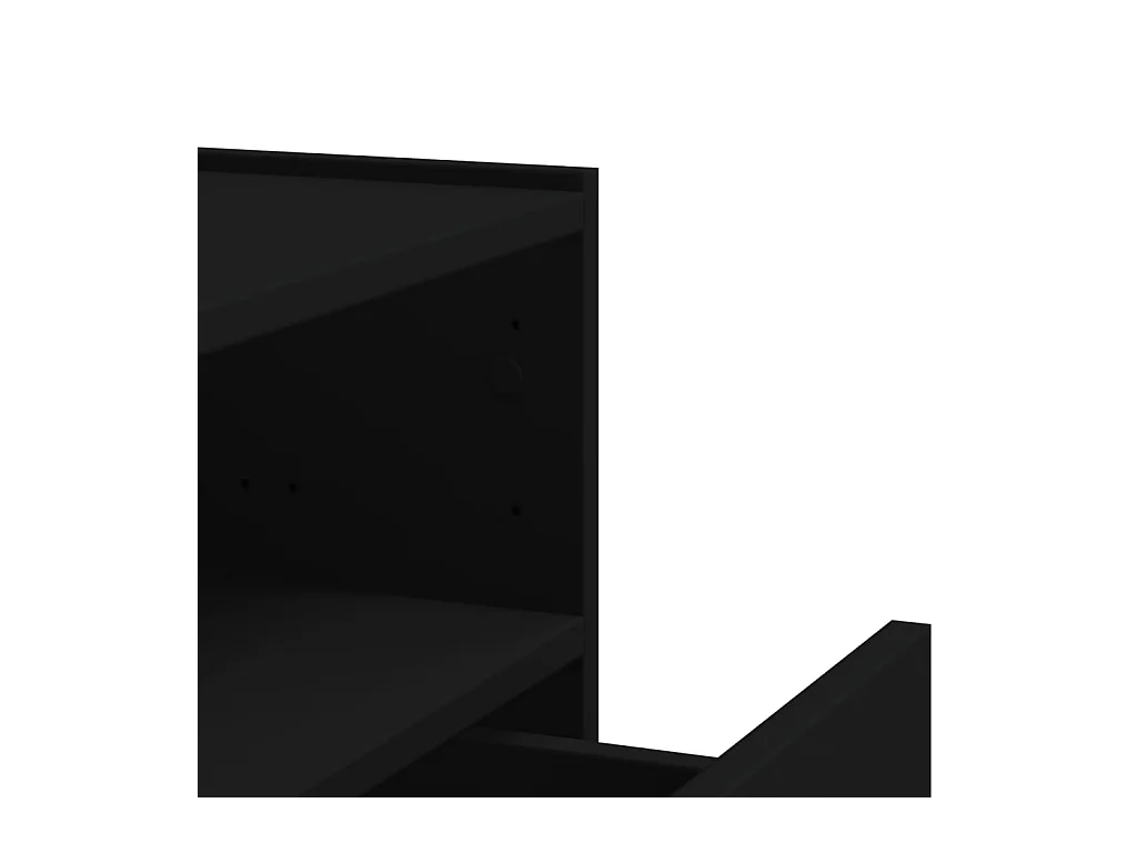 Sun City Center  Tables de chevet murales 2 pcs blanc 45x30x35 cm