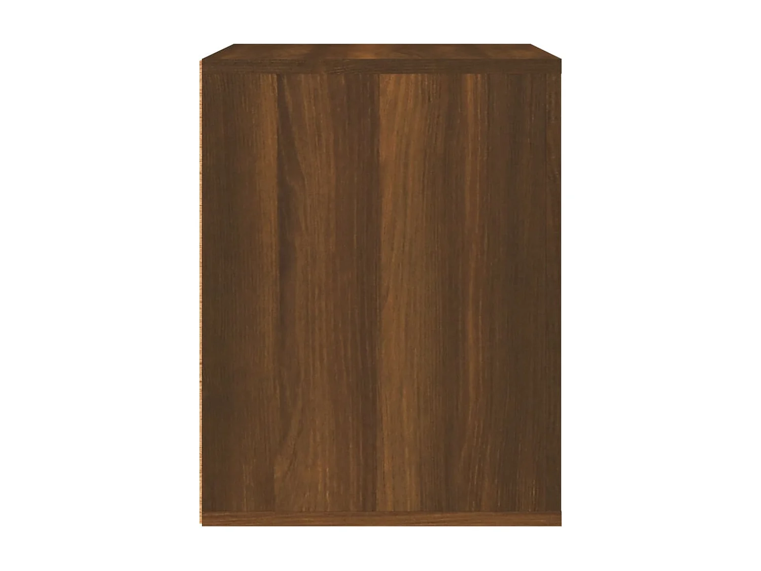 Goshen  Table de chevet murale Chêne marron 50x36x47 cm