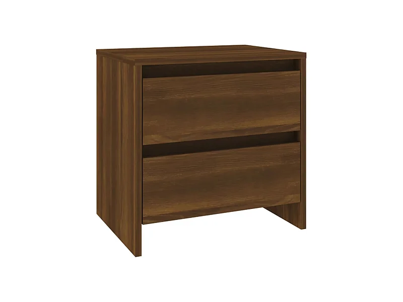 Robert  Nachttisch Braun Eichen-Optik 45x34,5x44,5 cm Holzwerkstoff