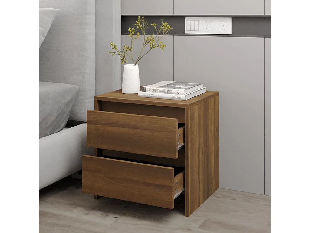 Robert  Comodino Rovere Marrone 45x34,5x44,5 cm in Truciolato