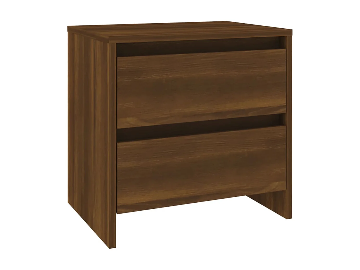 Robert  Table de chevet Chêne marron 45x34,5x44,5 cm bois d'ingénierie