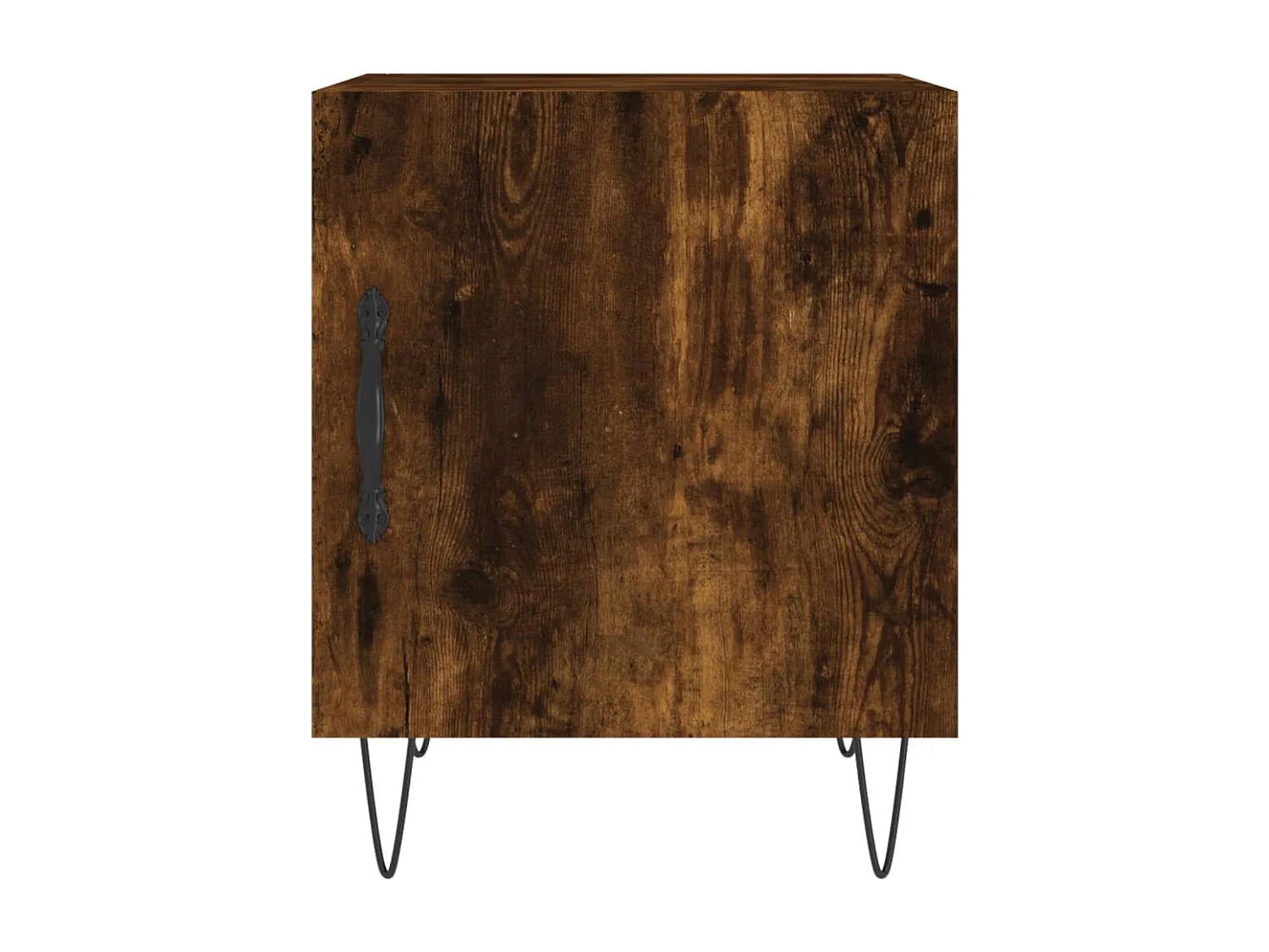 Corning  Tables de chevet 2 pcs chêne fumé 40x40x50 cm bois d'ingénierie