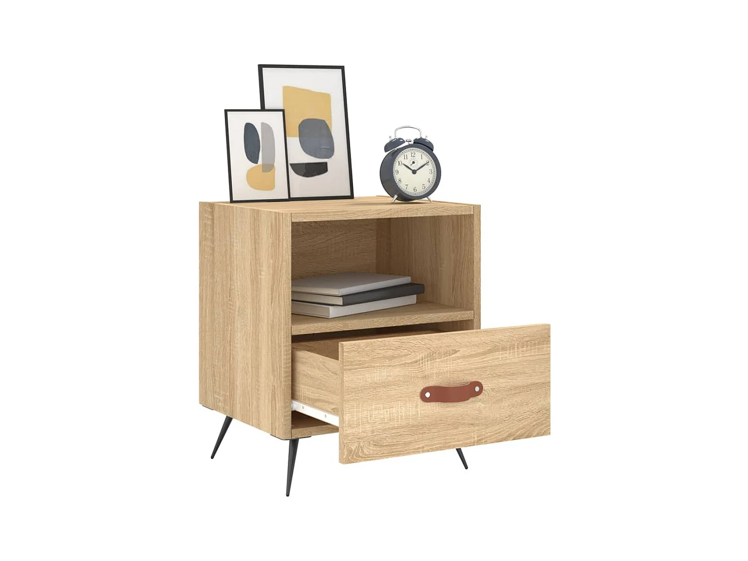 Cala  Tables de chevet 2 pcs chêne sonoma 40x35x47,5 cm