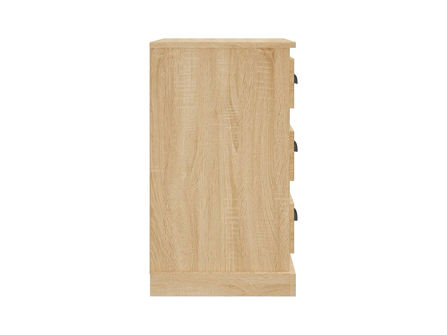 Inge  Table de chevet chêne sonoma 39x39x67 cm bois d'ingénierie