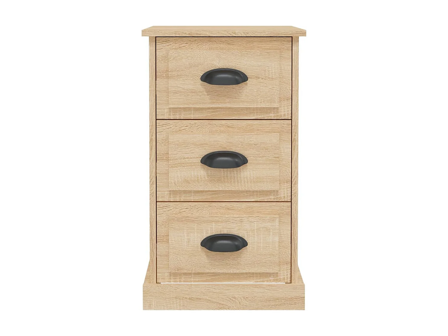 Inge  Table de chevet chêne sonoma 39x39x67 cm bois d'ingénierie