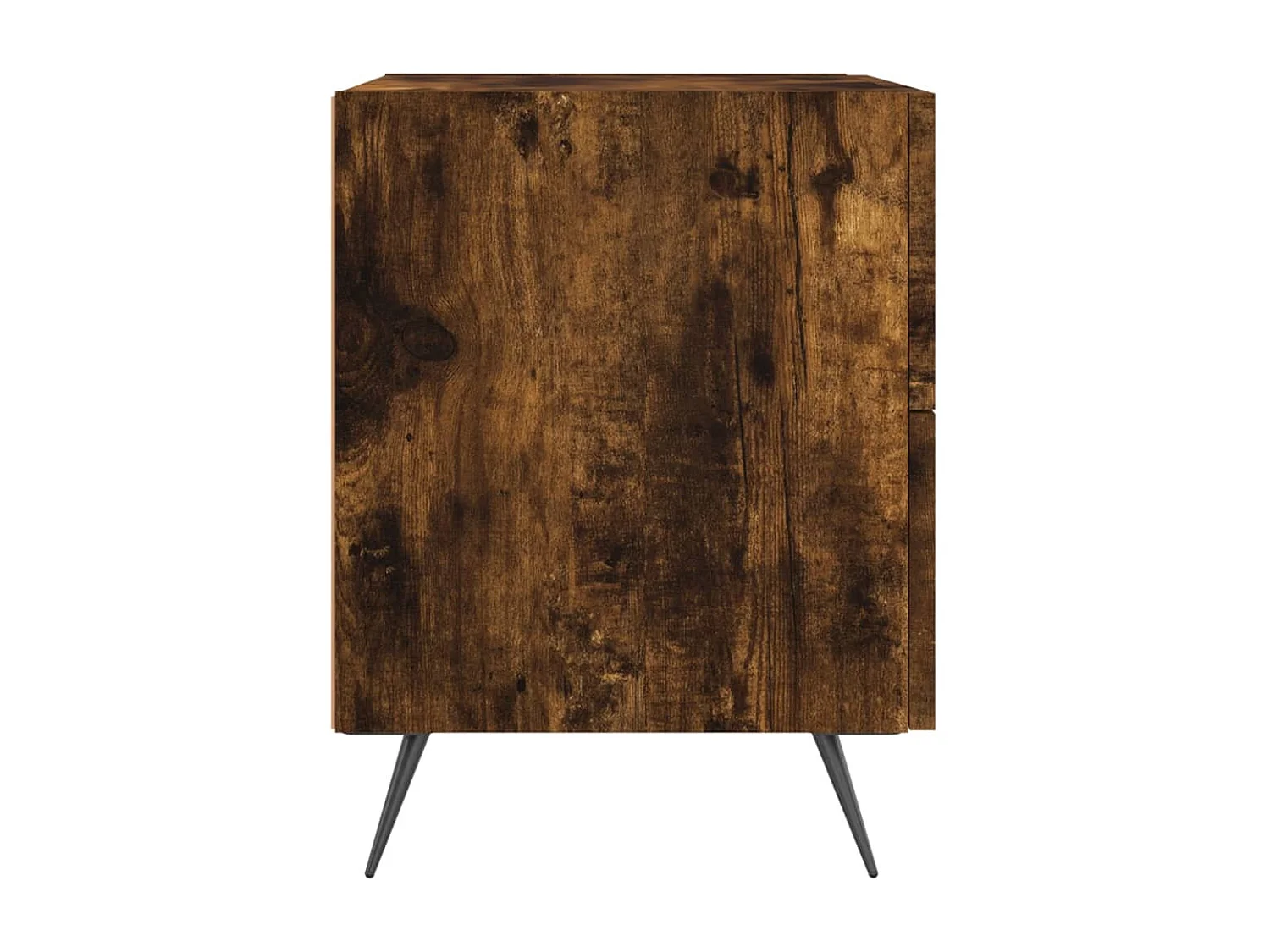 Yvella  Nachtkastje 40x35x47,5 cm bewerkt hout gerookt eikenkleurig