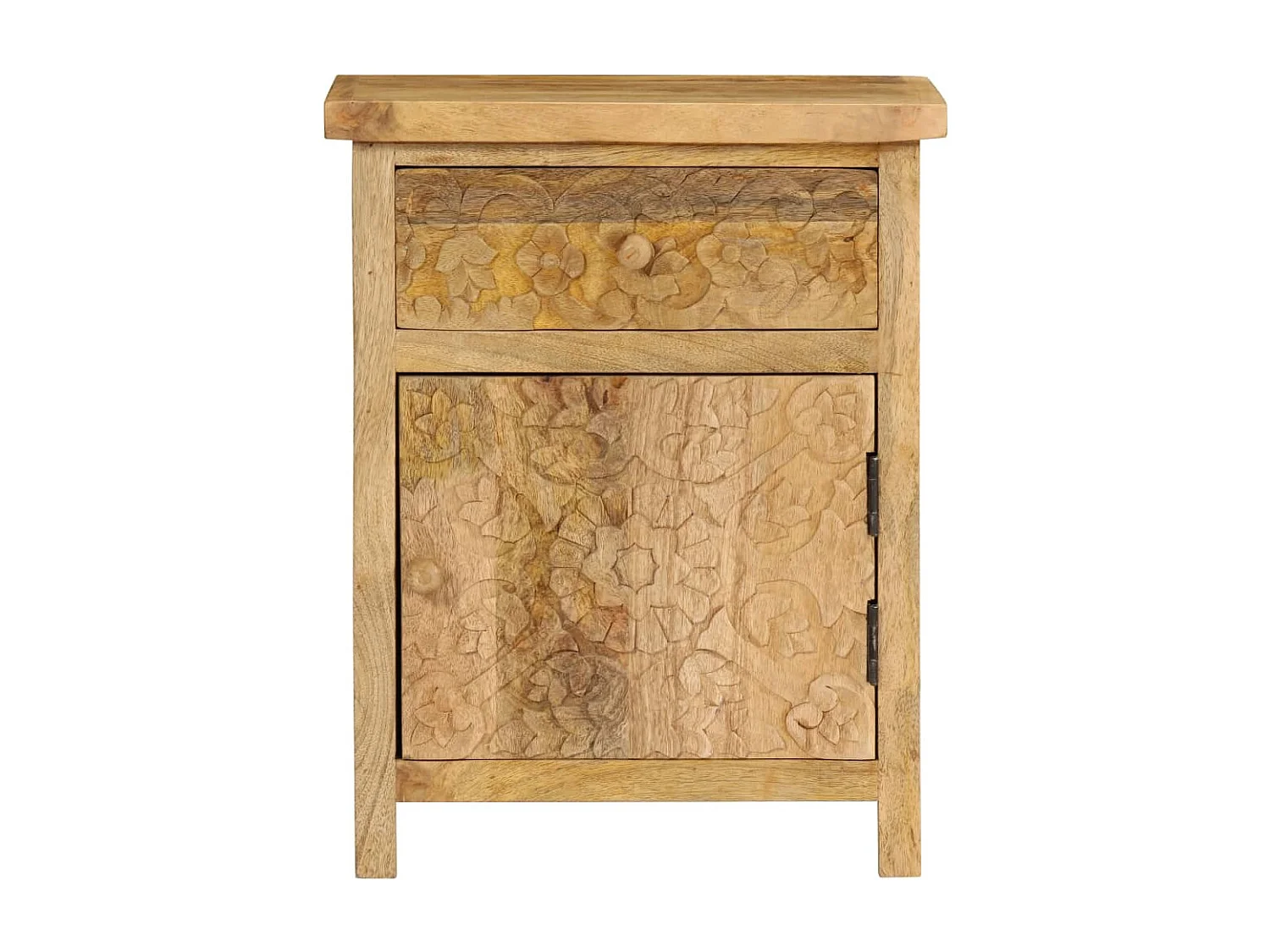 Garden Furniture -  Table de chevet Bois de manguier massif 40x30x50 cm