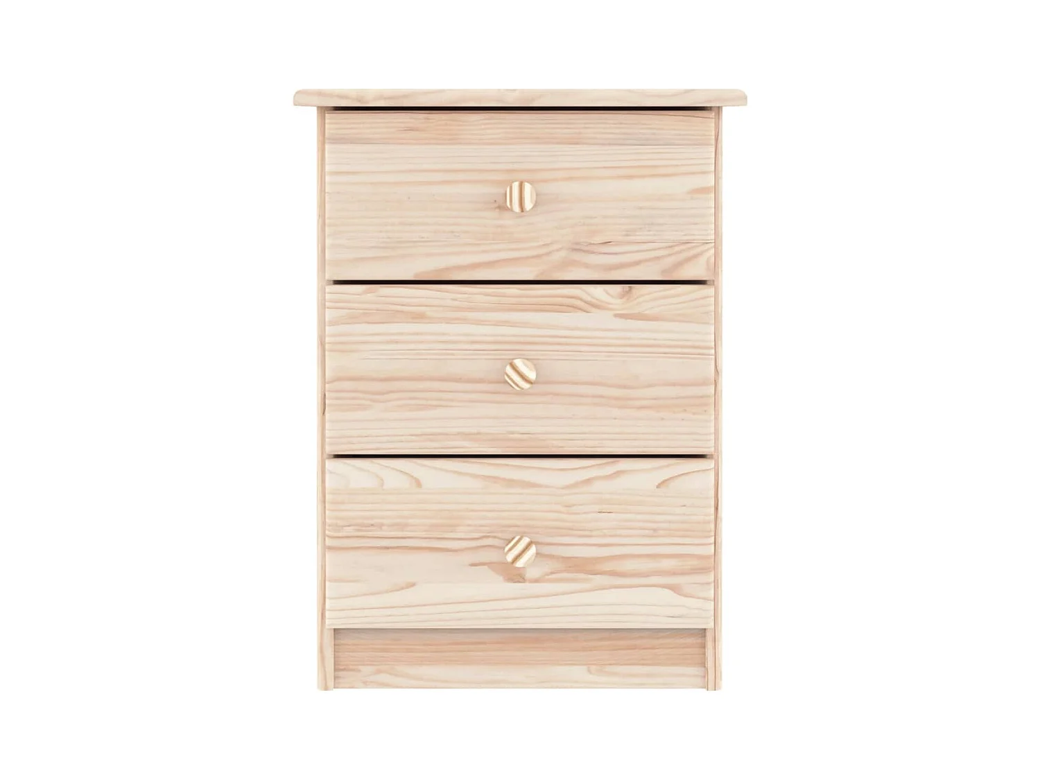 Giulia  Table de chevet ALTA 41x35x55,5 cm bois de pin massif