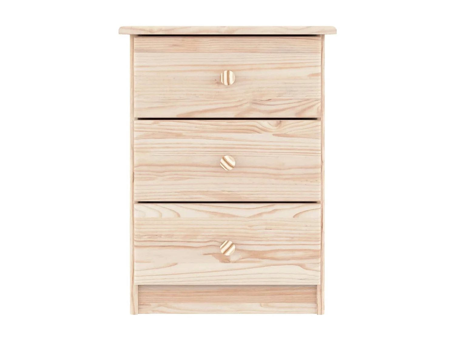 Giulia  Table de chevet ALTA 41x35x55,5 cm bois de pin massif