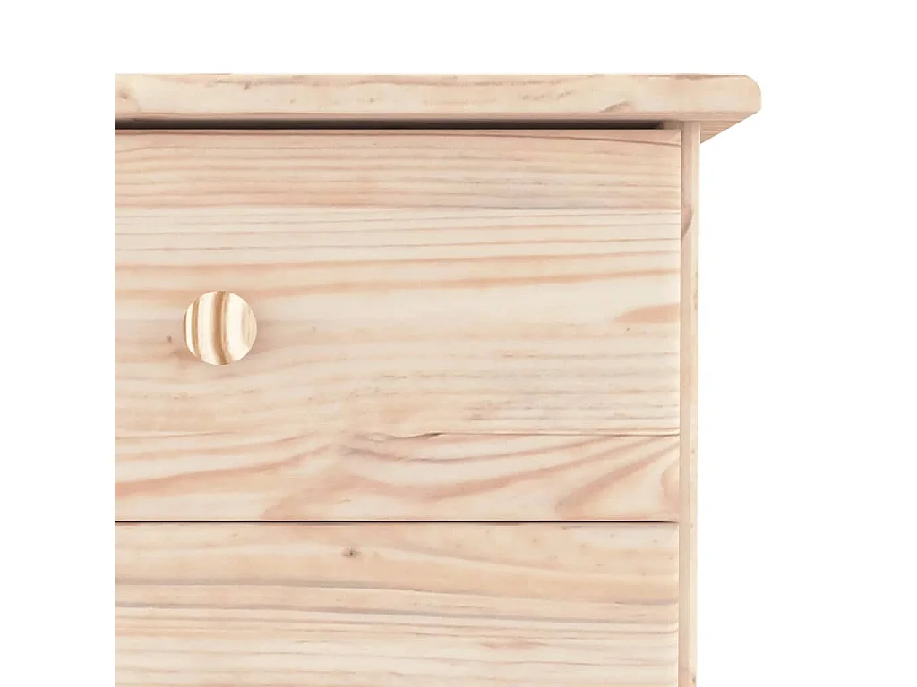 Giulia  Table de chevet ALTA 41x35x55,5 cm bois de pin massif