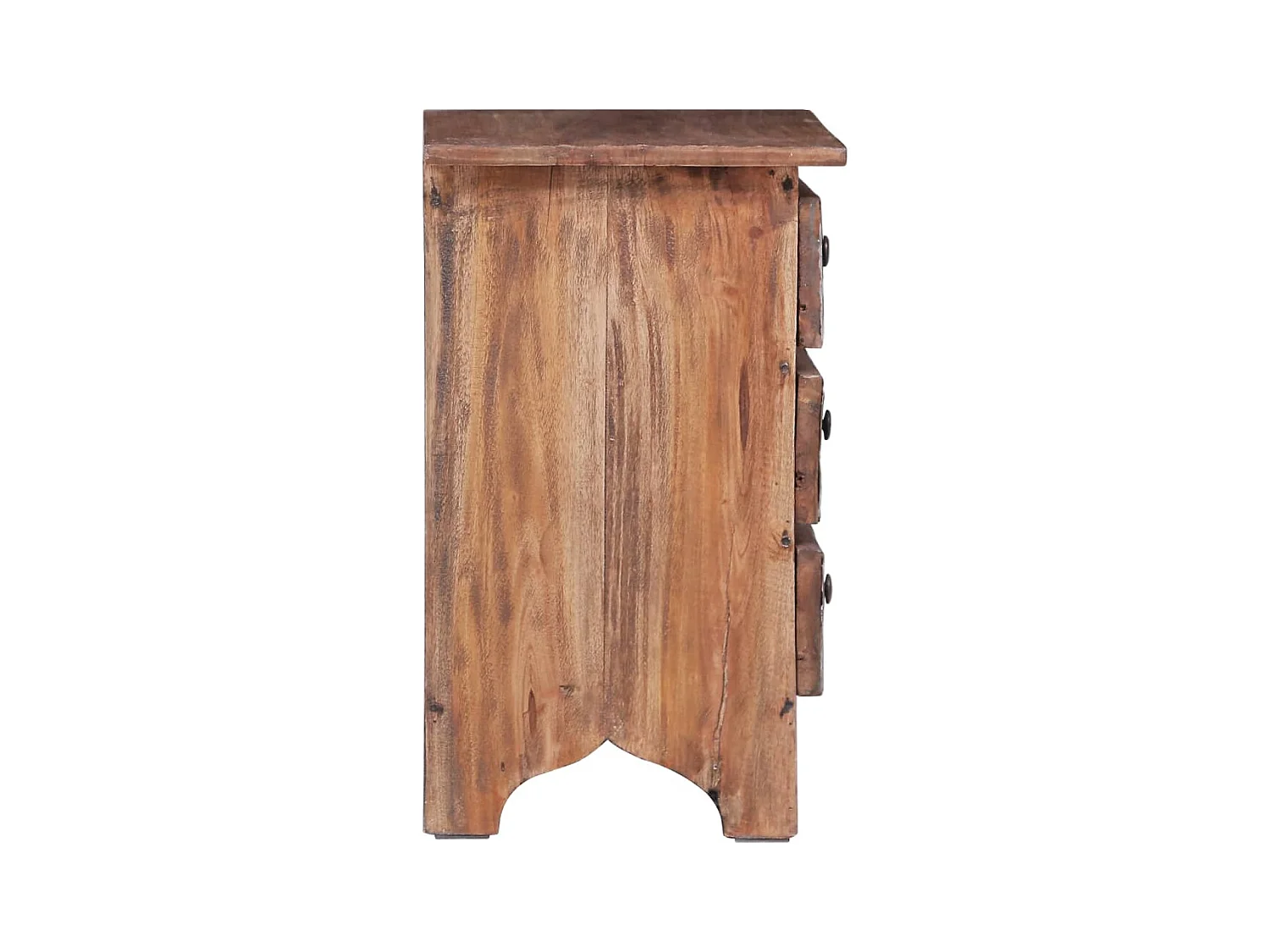 Garden Furniture -  Table de chevet 30x30x51 cm bois d'acajou massif