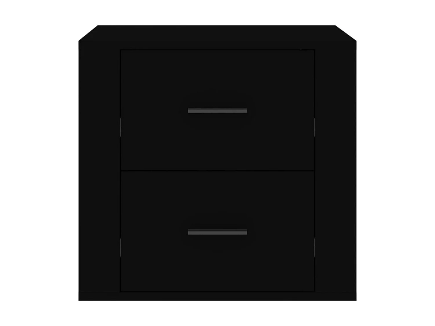 Melinda  Comodino Nera 50x39x47 cm