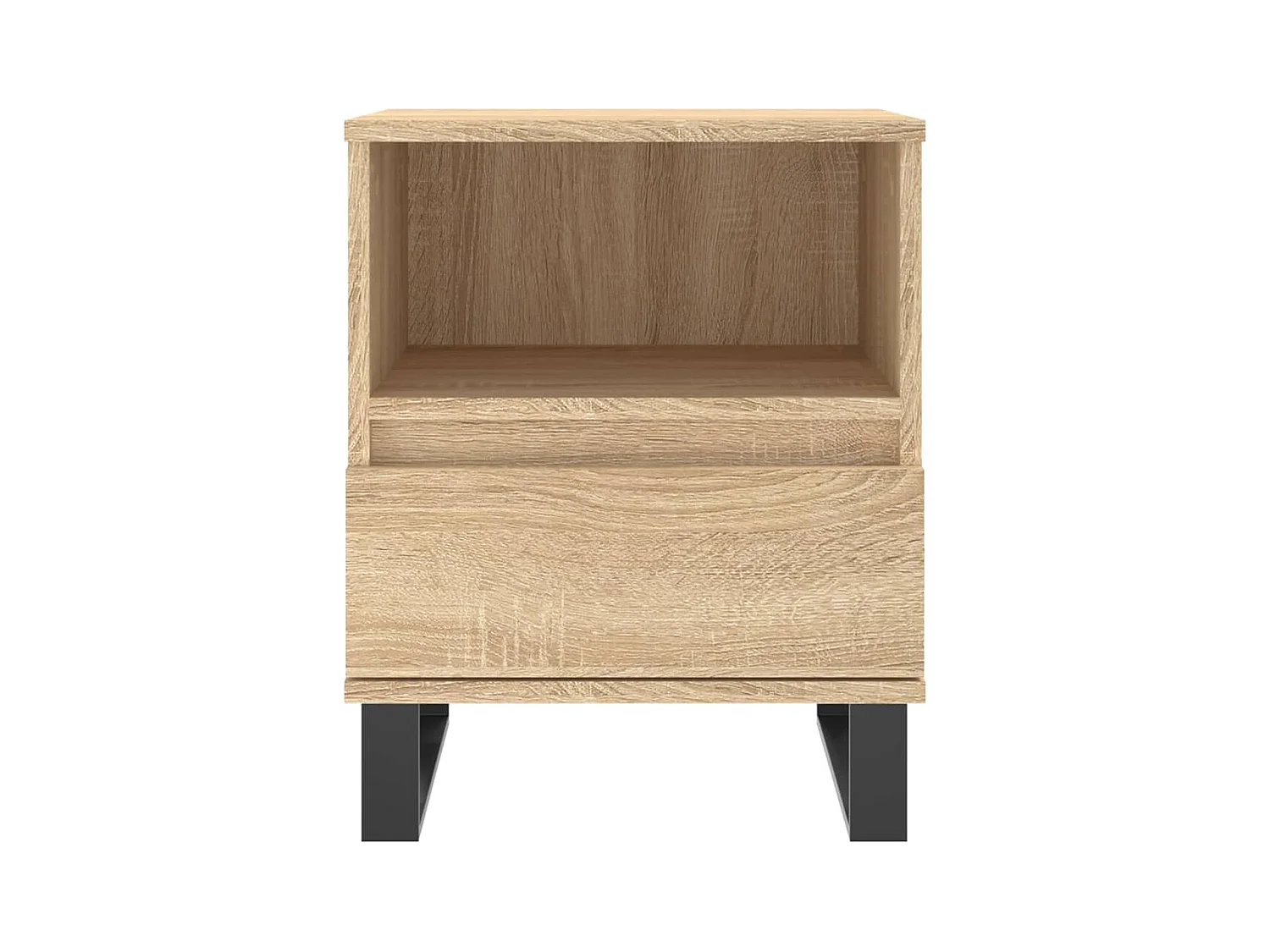 Pau  Tables de chevet 2 pcs chêne sonoma 40x35x50 cm bois ingénierie