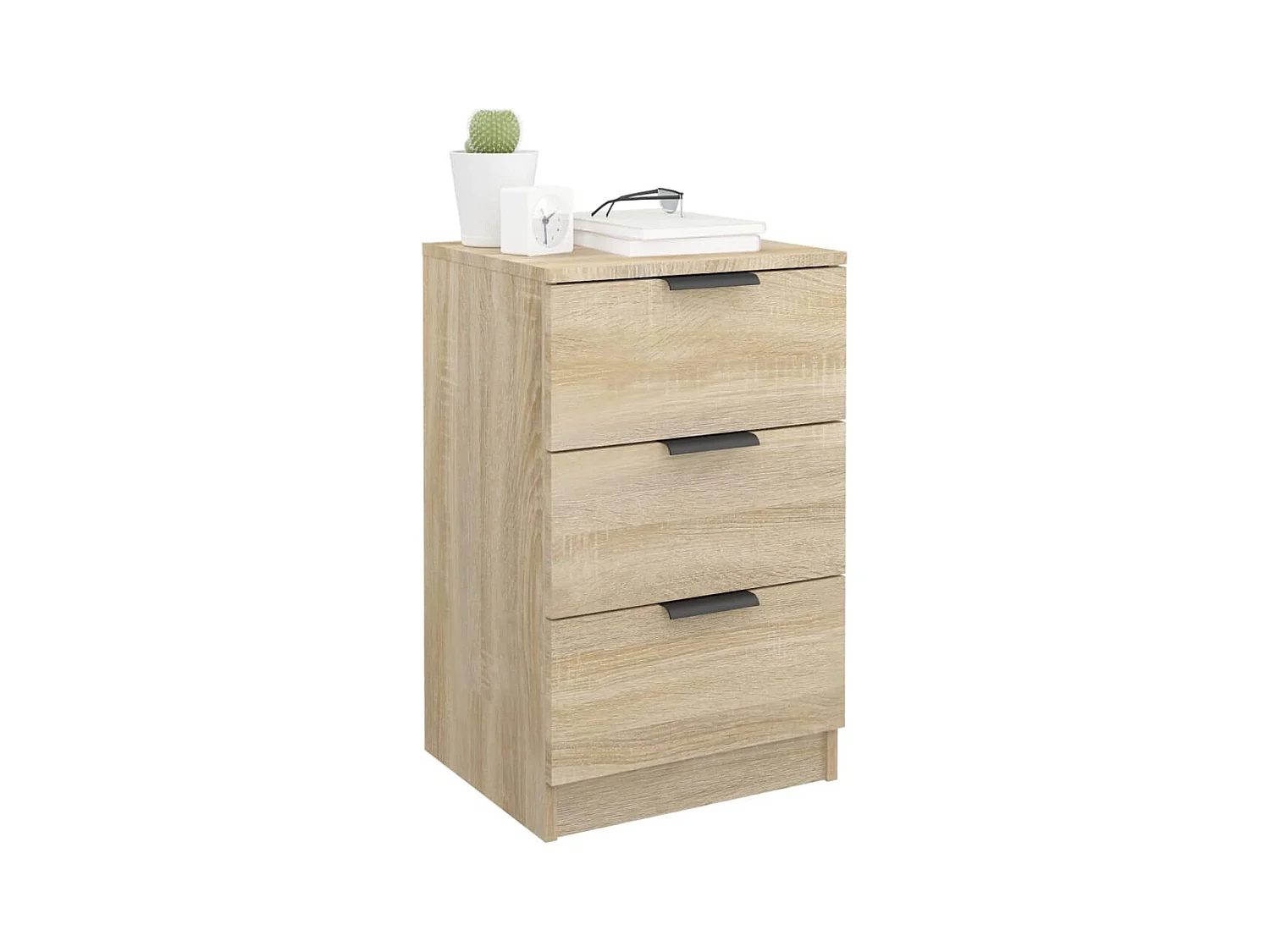 Tucson  Tables de chevet 2 pcs Chêne sonoma 40x36x65 cm