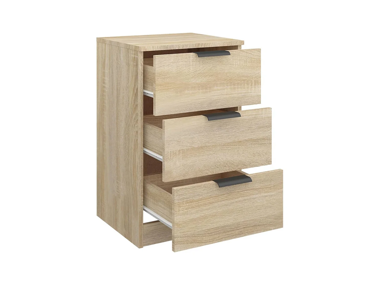 Tucson  Tables de chevet 2 pcs Chêne sonoma 40x36x65 cm