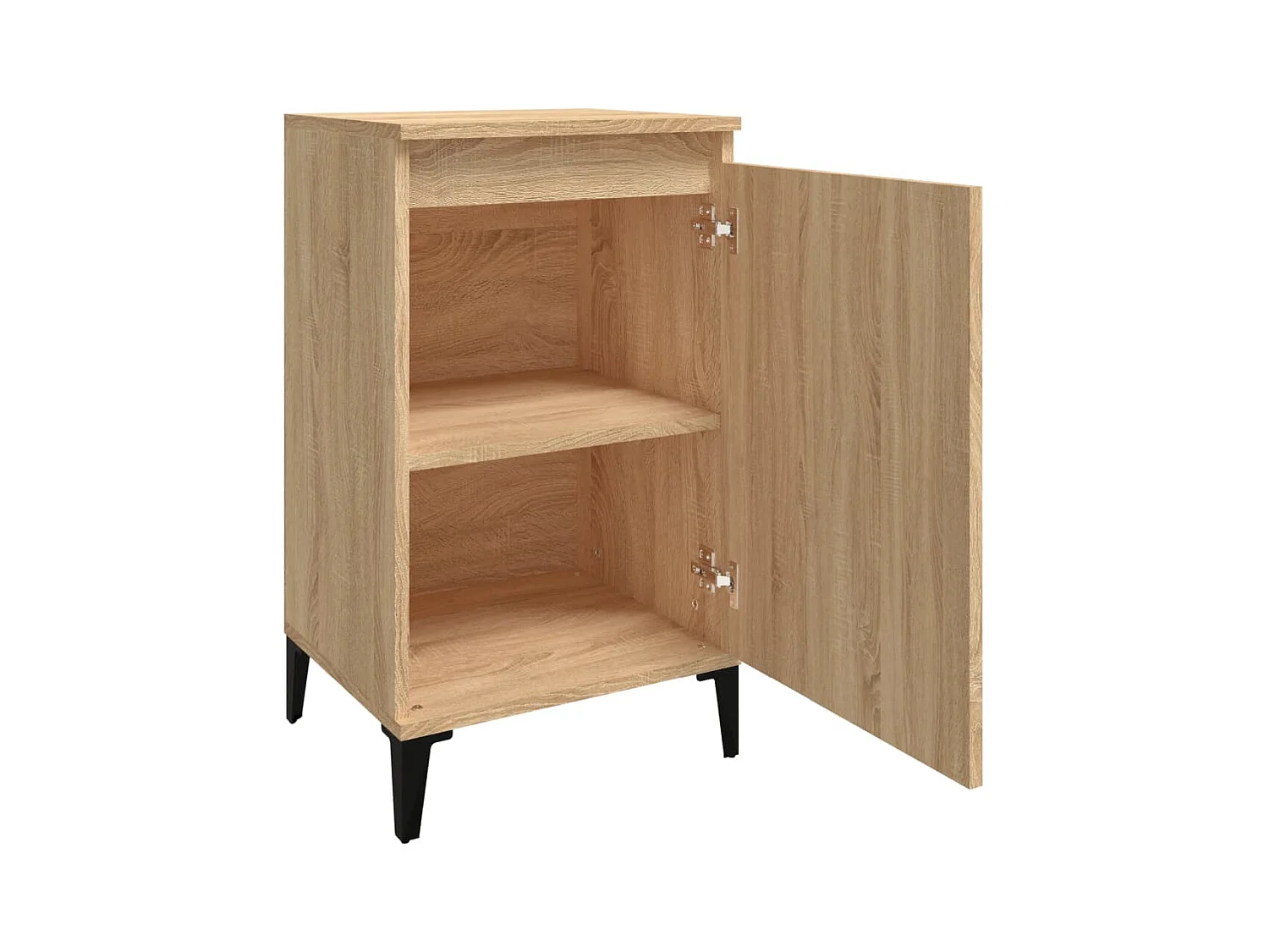 Riley Mae  Tables de chevet 2pcs chêne sonoma 40x35x70cm bois d'ingénierie