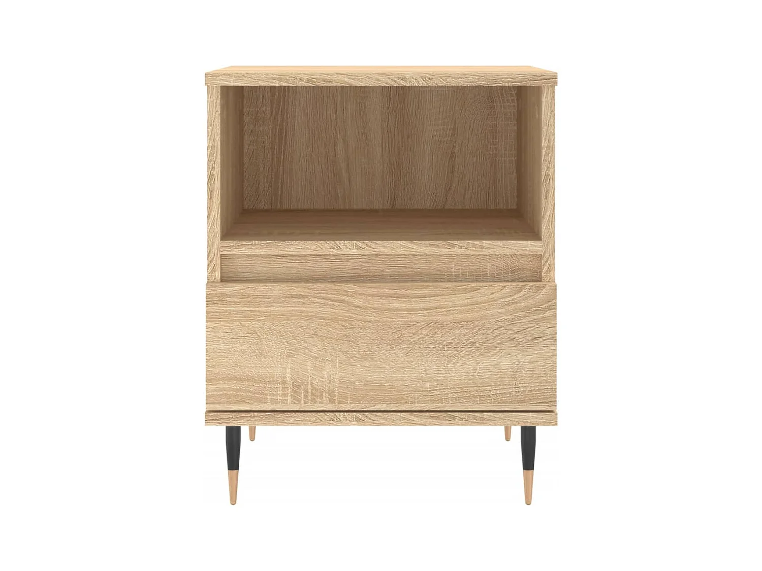 Blandon  Table de chevet chêne sonoma 40x35x50 cm bois d’ingénierie