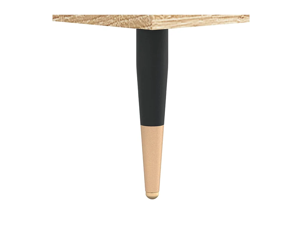 Blandon  Table de chevet chêne sonoma 40x35x50 cm bois d’ingénierie