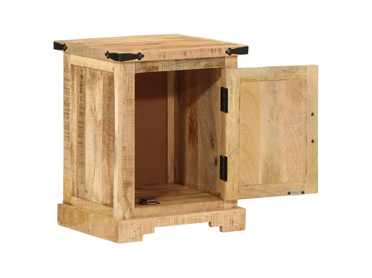 Garden Furniture -  Table de chevet 40x35x50 cm bois de manguier massif