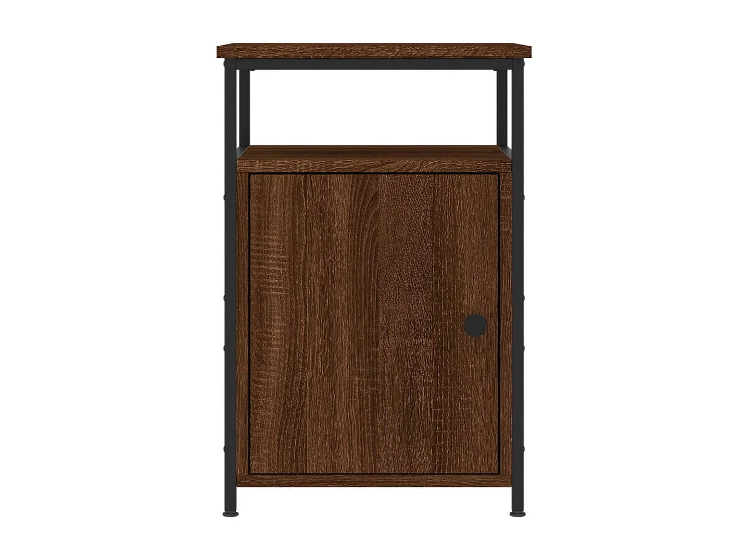 Alfred Ray  Nachttisch Braun Eichen-Optik 40x42x60 cm Holzwerkstoff