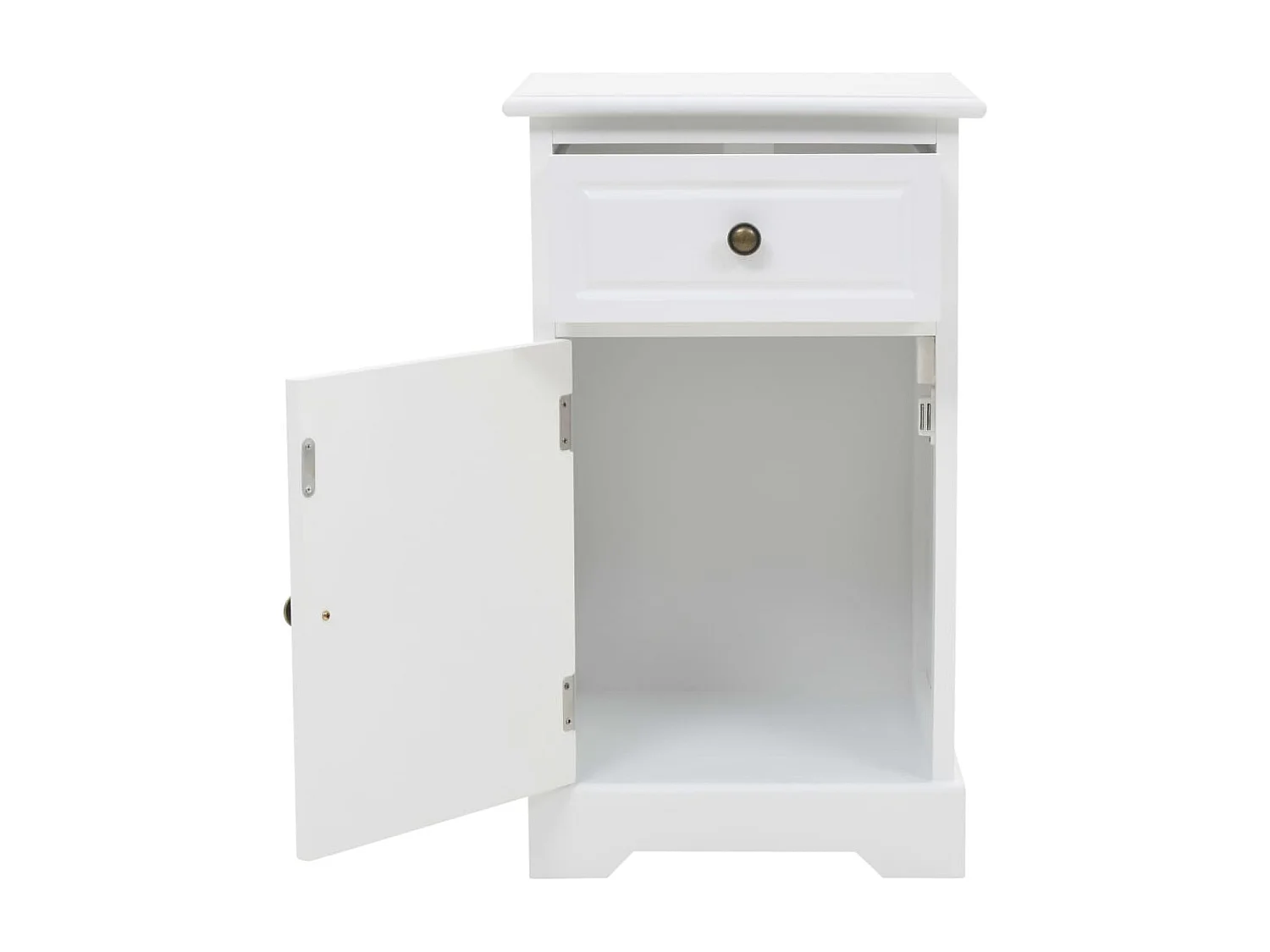 Garden Furniture -  Nachtschrank MDF und Kiefernholz 35x32x59 cm