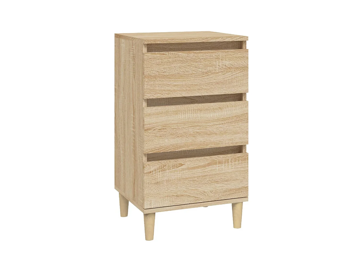 Wyla  Table de chevet chêne sonoma 40x35x70 cm bois d'ingénierie