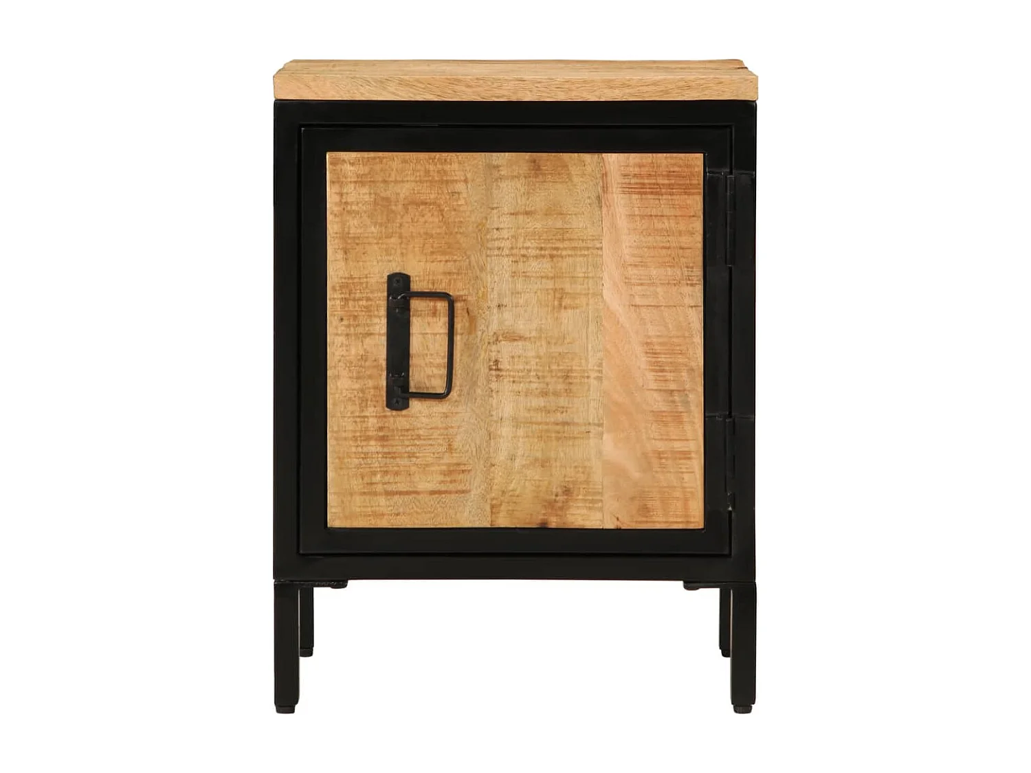 Garden Furniture -  Nachttisch 40x30x52,5 cm Raues Massivholz Mango