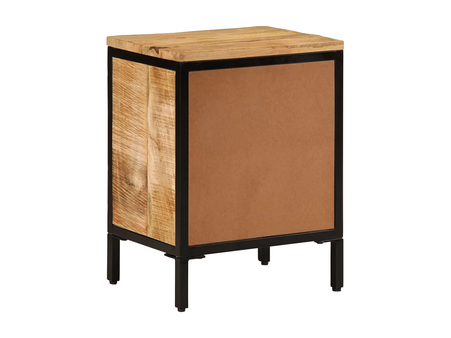 Garden Furniture -  Nachttisch 40x30x52,5 cm Raues Massivholz Mango