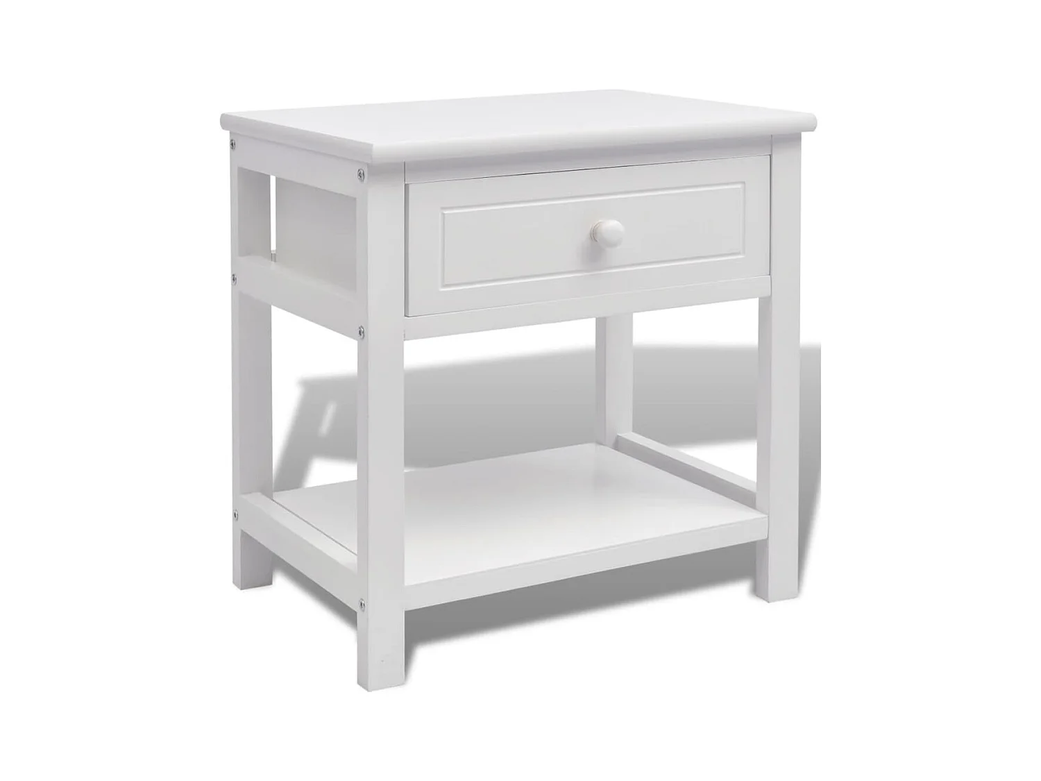 Dylana  Table de chevet Bois Blanc