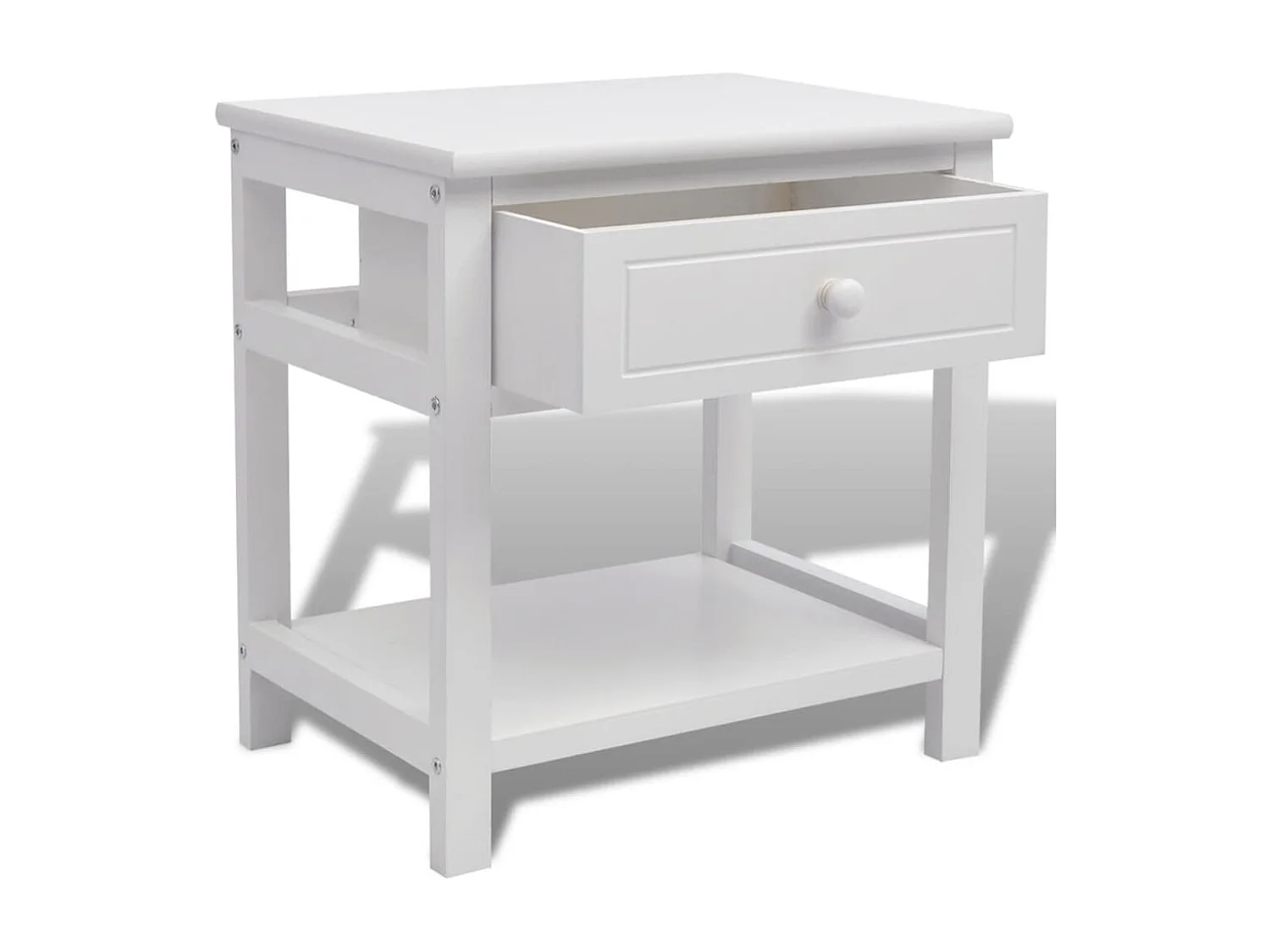 Dylana  Table de chevet Bois Blanc