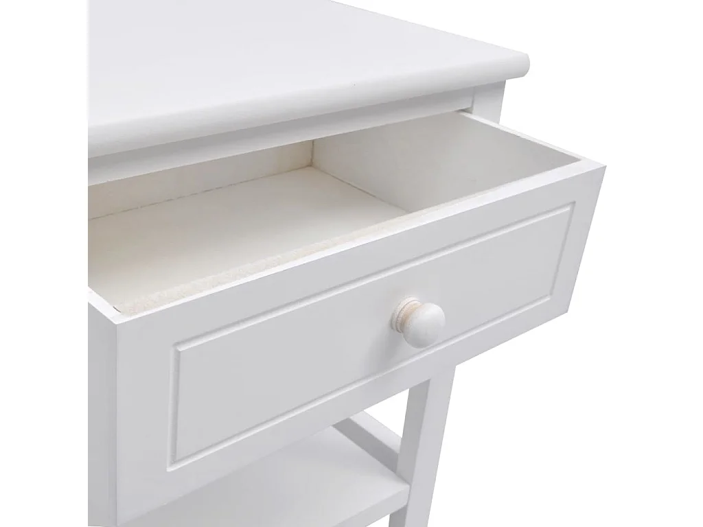 Dylana  Table de chevet Bois Blanc
