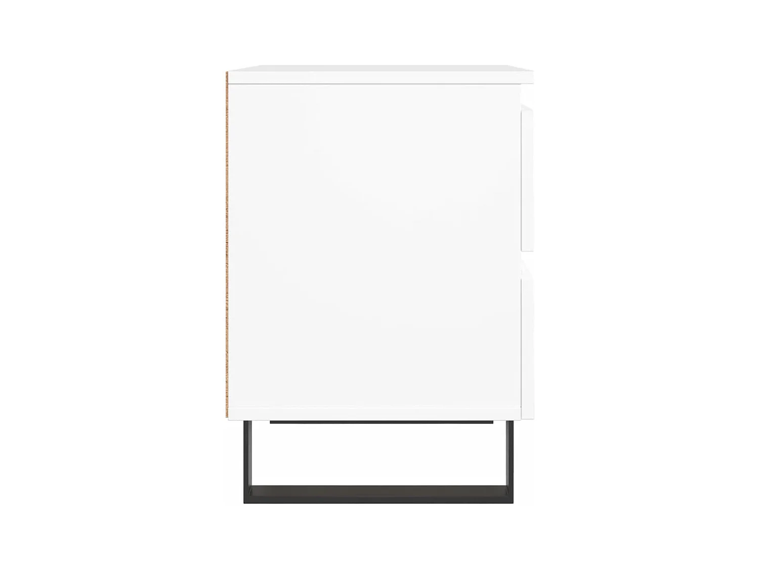 Westfield  Tables de chevet 2 pcs blanc 40x35x50 cm bois d’ingénierie