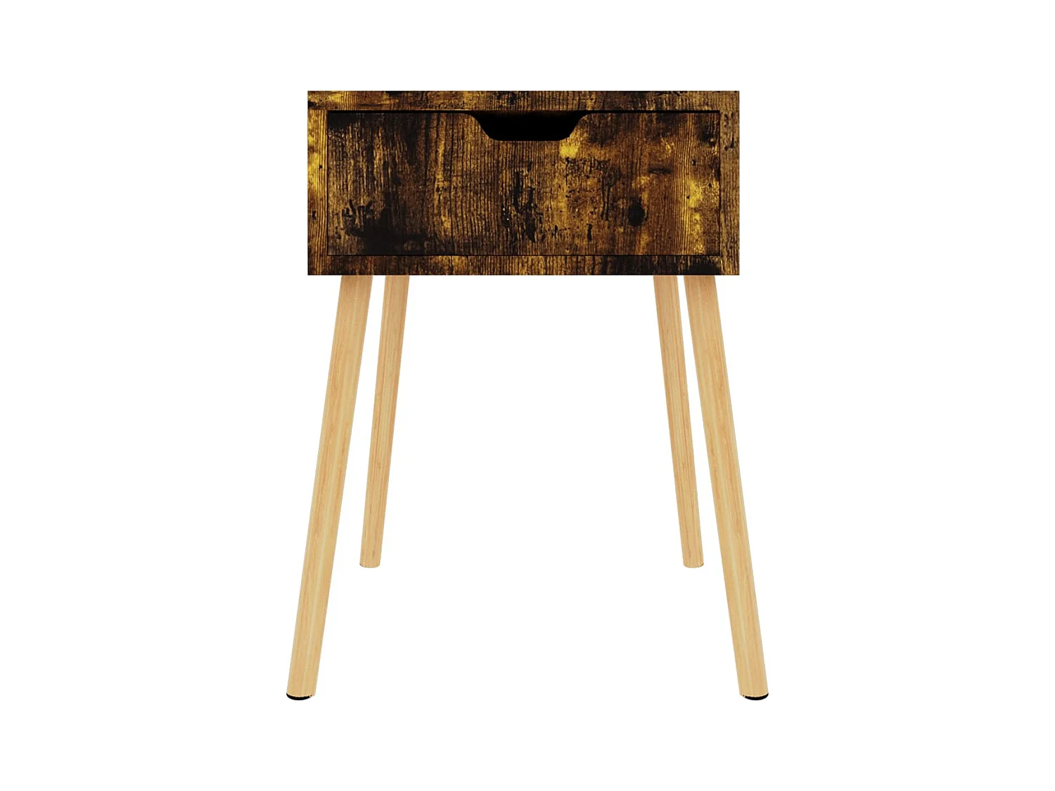 Wellsville  Tables de chevet 2 pcs Chêne fumé 40x40x56 cm Bois d'ingénierie