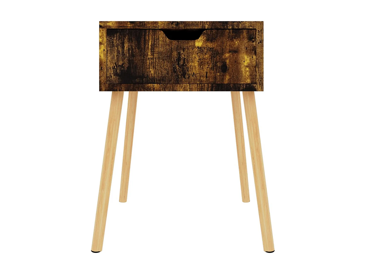 Wellsville  Tables de chevet 2 pcs Chêne fumé 40x40x56 cm Bois d'ingénierie