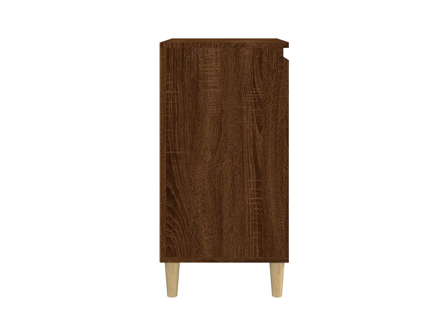 Samir  Tables de chevet 2pcs chêne marron 40x35x70cm bois d'ingénierie