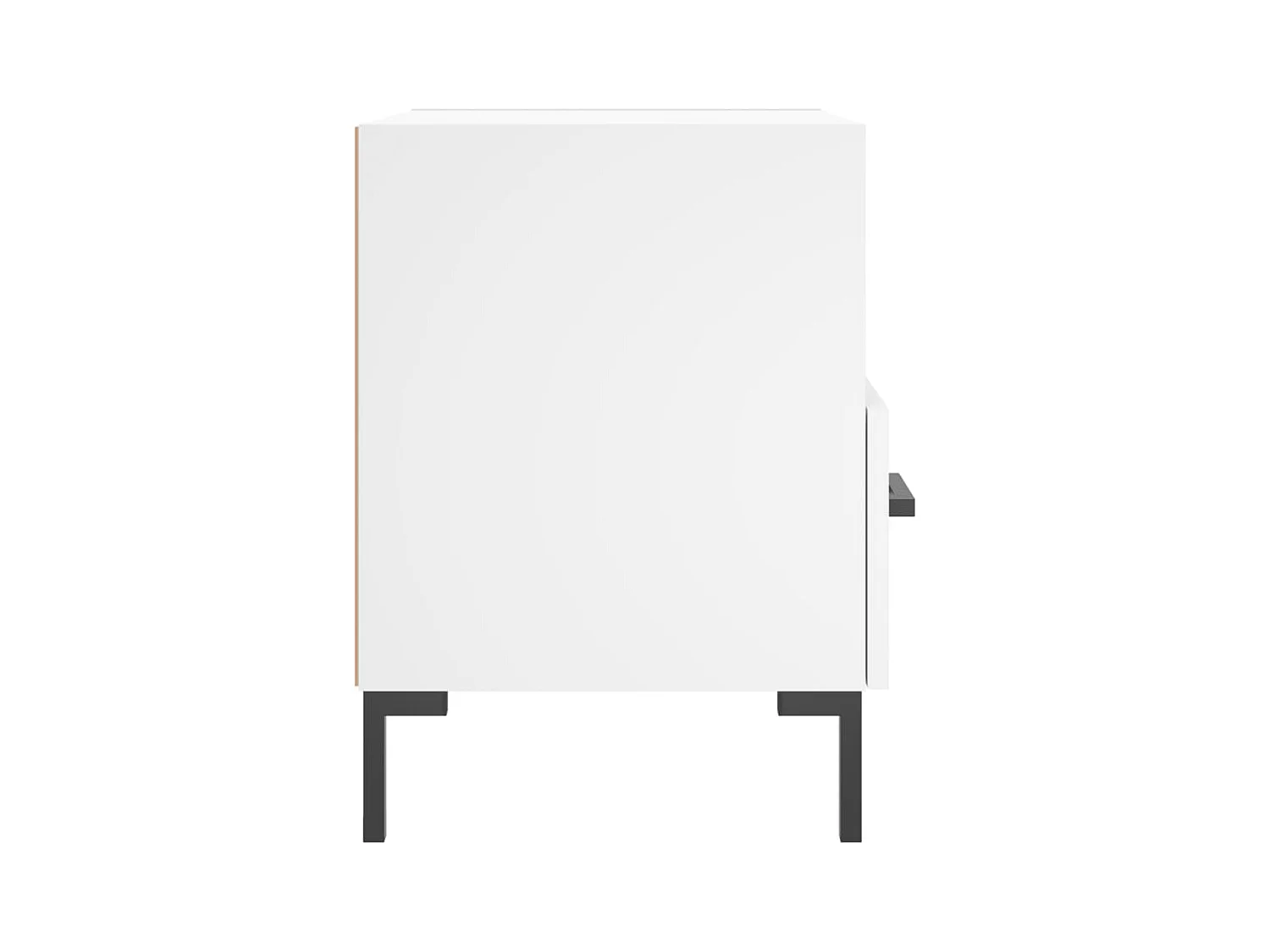 Paul-Henri  Tables de chevet 2 pcs blanc 40x35x47,5 cm bois d’ingénierie