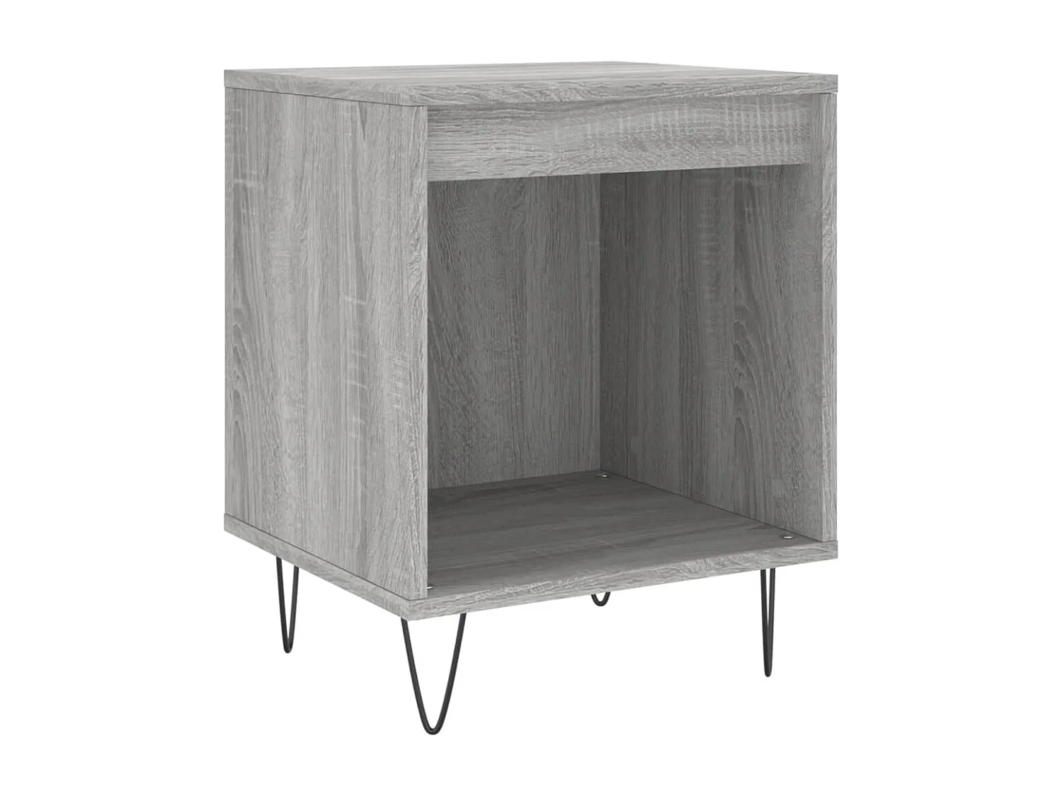 Sander  Tables de chevet 2 pcs sonoma gris 40x35x50 cm bois ingénierie