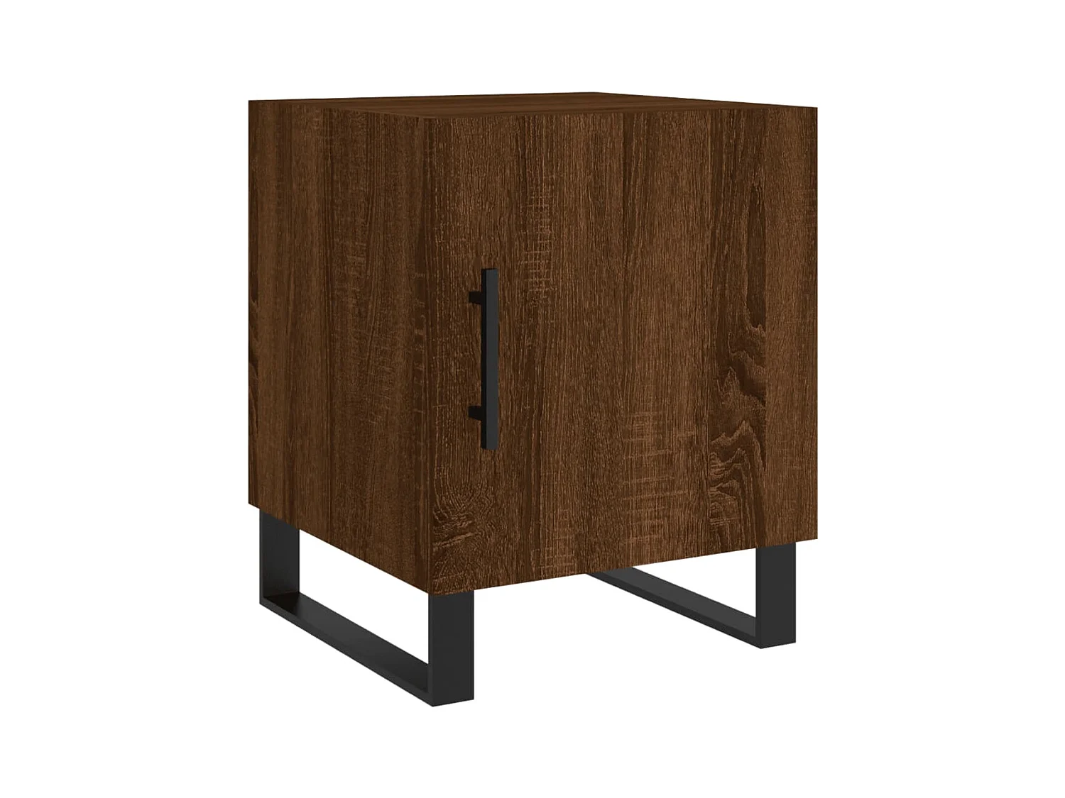 Kuopio  Table de chevet chêne marron 40x40x50 cm bois d’ingénierie
