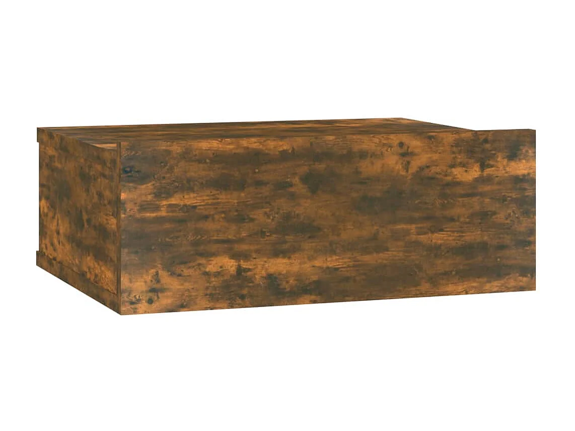 Stanford  Hängender Nachttisch Räuchereiche 40x30x15 cm Holzwerkstoff