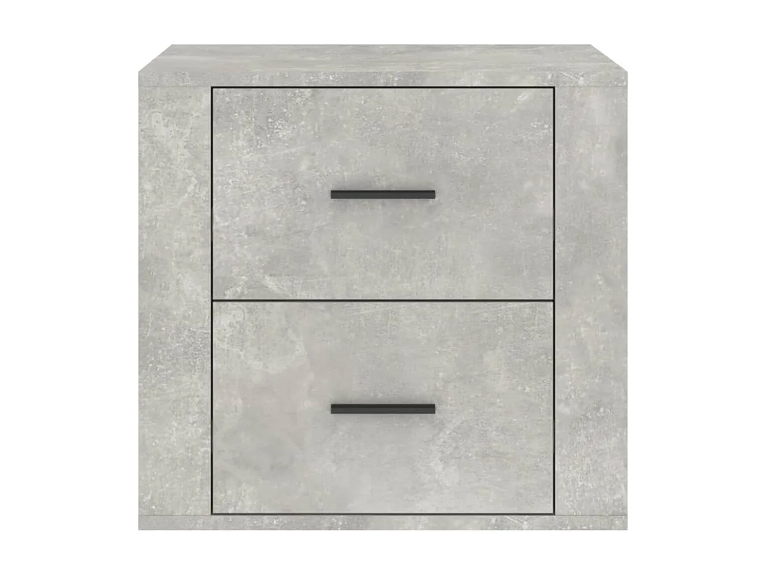 Melinda  Comodino Grigio Cemento 50x39x47 cm