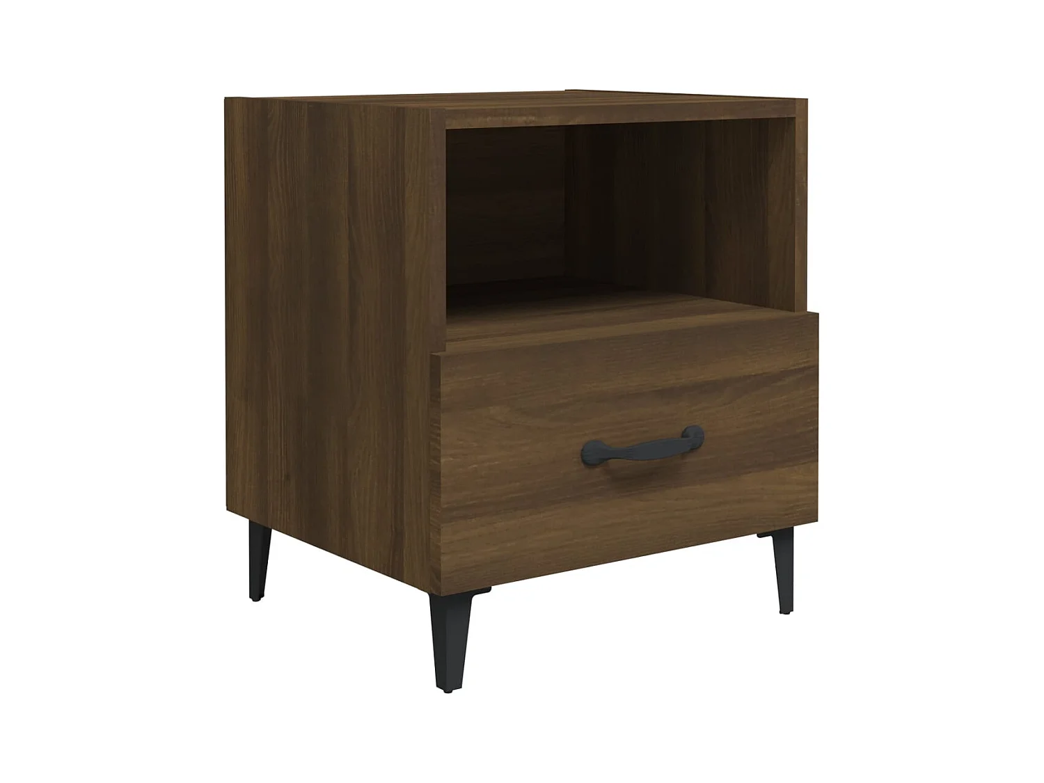 Weedsport  Tables de chevet 2 pcs Chêne marron Bois d'ingénierie