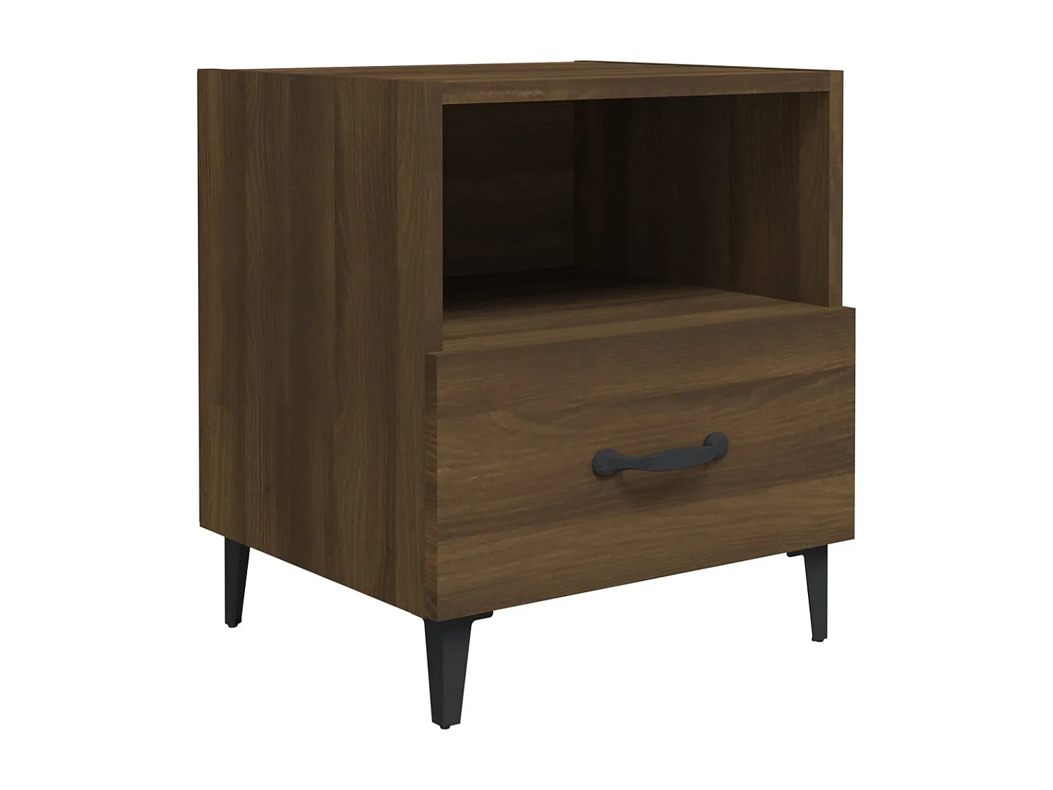 Weedsport  Tables de chevet 2 pcs Chêne marron Bois d'ingénierie