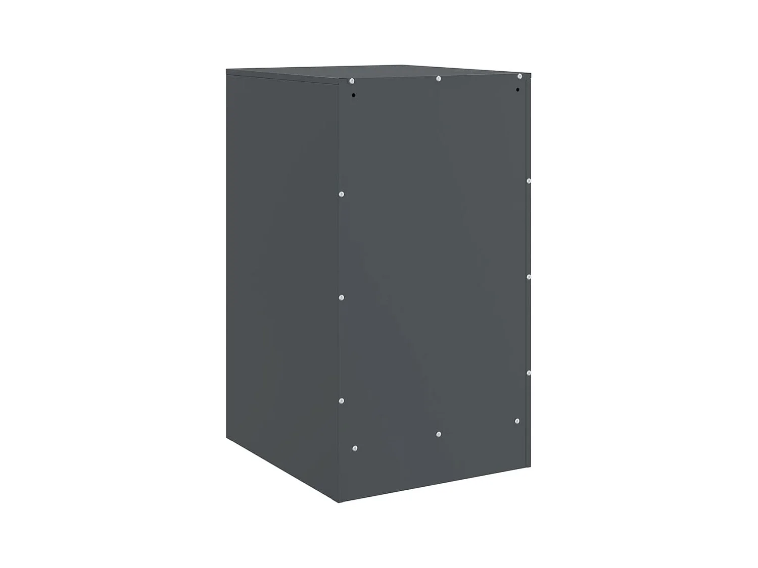 Hereford  Tables de chevet 2 pcs anthracite 34,5x39x62 cm acier