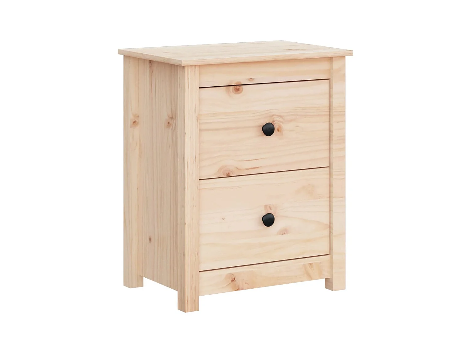 Älvängen  Table de chevet 50x35x61,5 cm Bois de pin massif