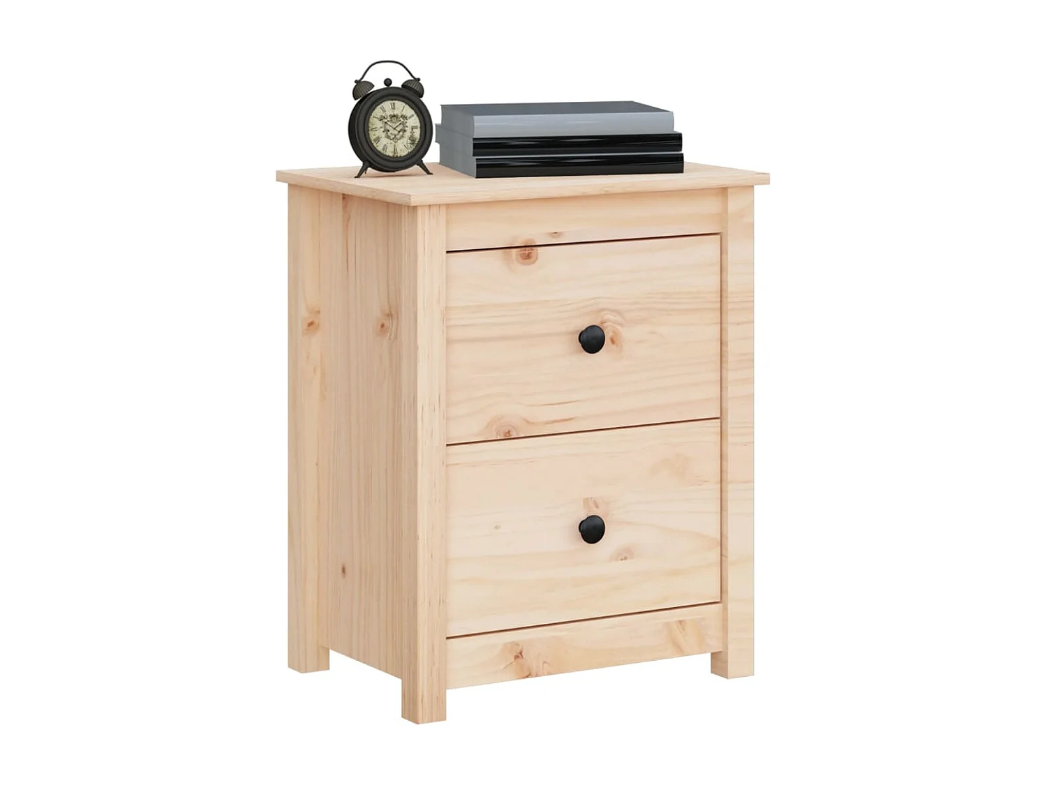 Älvängen  Table de chevet 50x35x61,5 cm Bois de pin massif