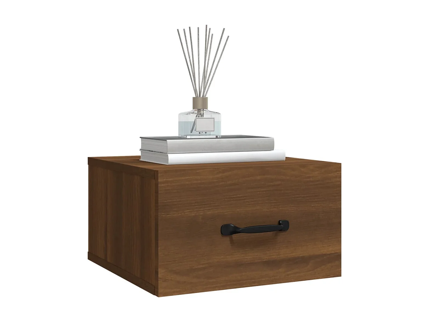 Gemma  Wand-Nachttische 2 Stk. Sonoma-Eiche 35x35x20 cm