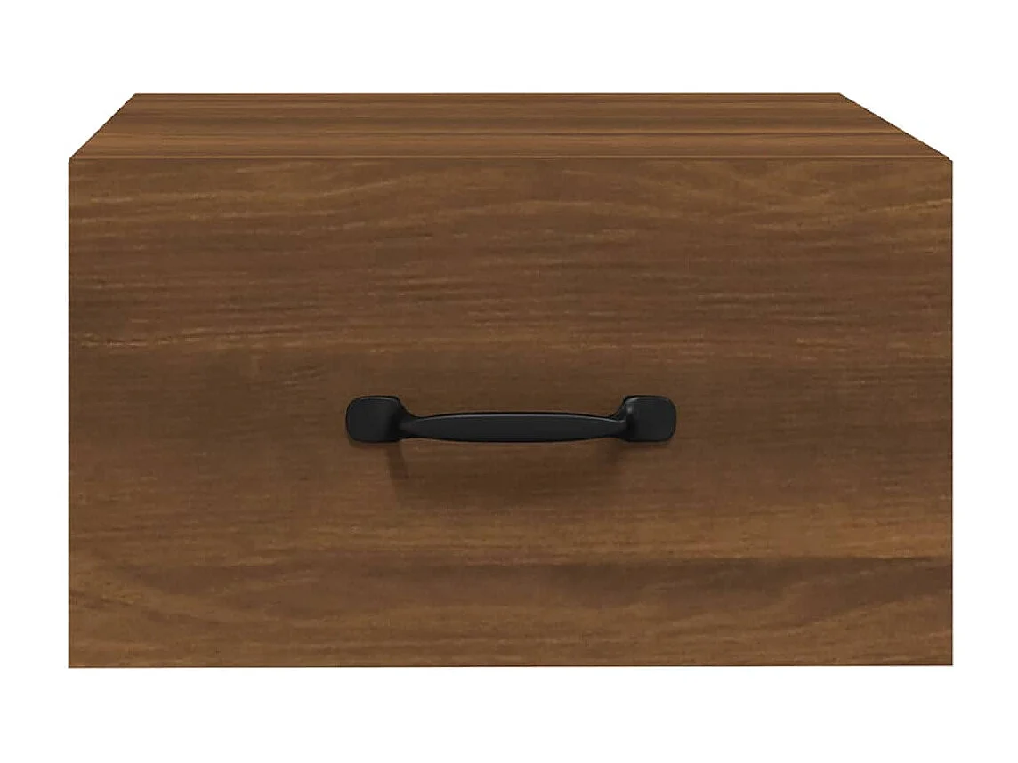 Gemma  Wand-Nachttische 2 Stk. Sonoma-Eiche 35x35x20 cm