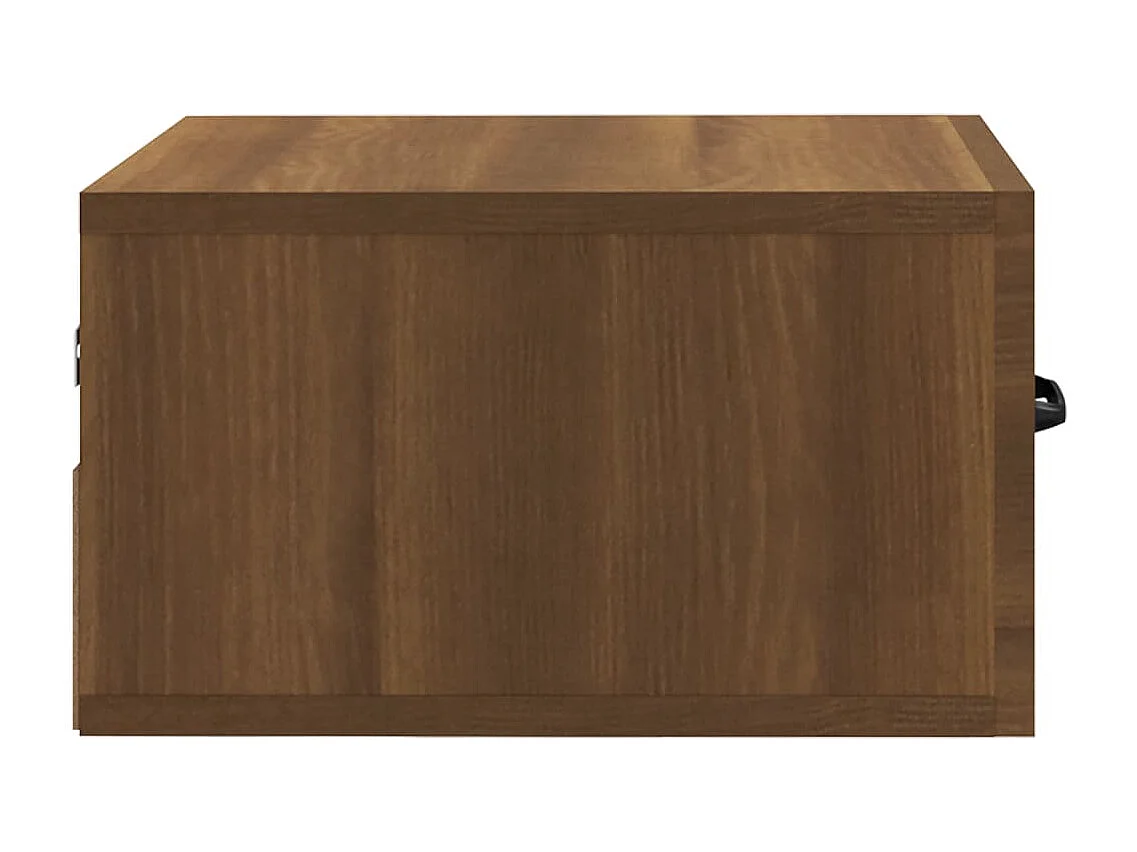 Gemma  Wand-Nachttische 2 Stk. Sonoma-Eiche 35x35x20 cm