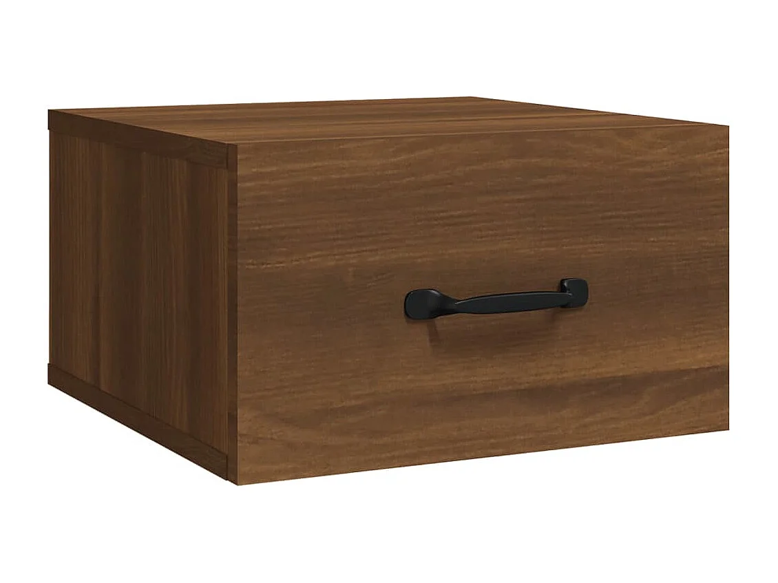 Gemma  Wand-Nachttische 2 Stk. Sonoma-Eiche 35x35x20 cm