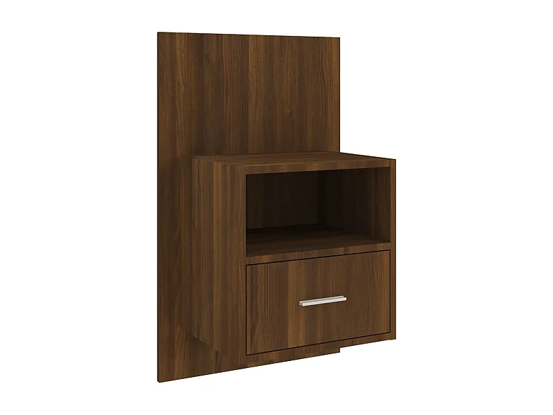 Bella Marie  Comodino a Muro Rovere Marrone